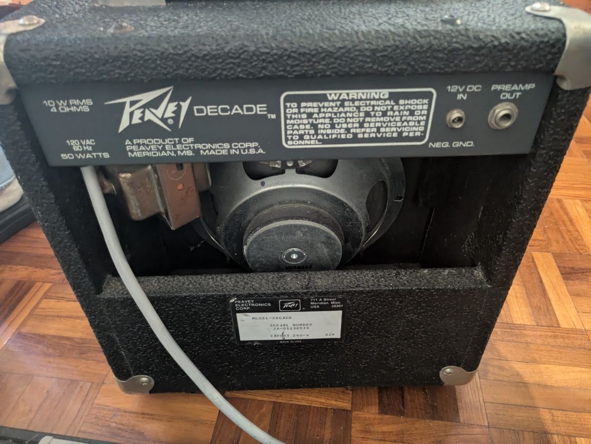 Amplificador Peavey Decade