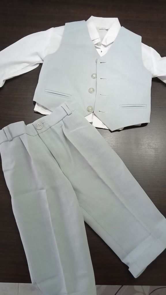 Eleganckie ubranko do chrztu 80/86