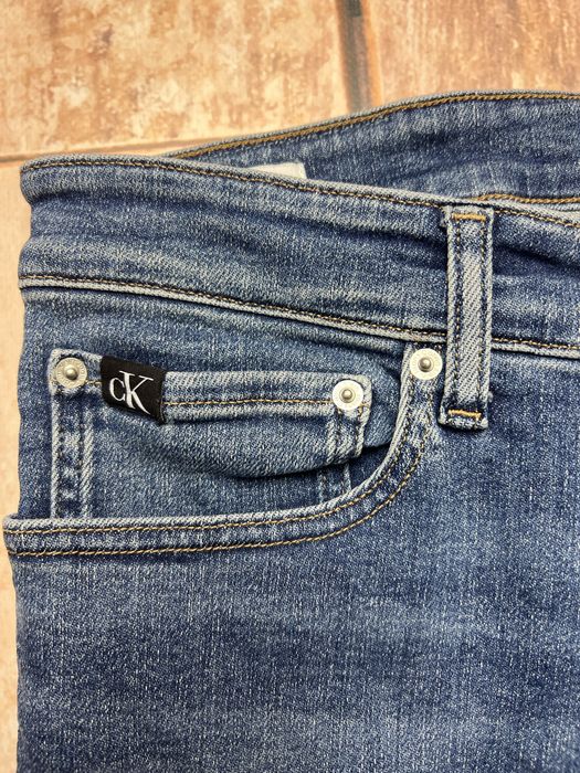 Spodbie Jeansowe Calvin Klein