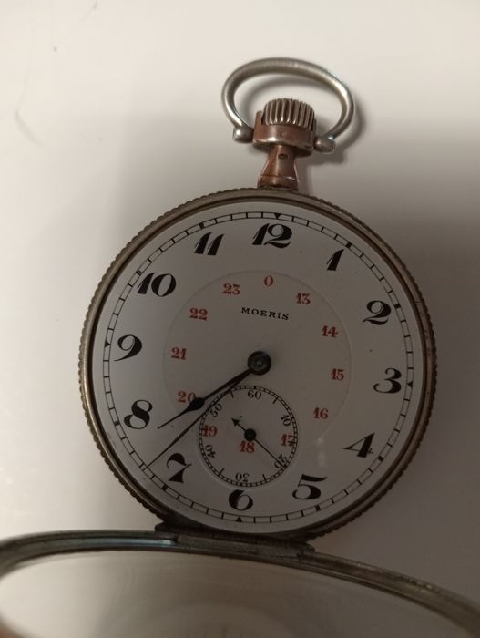 Relógio de bolso prata