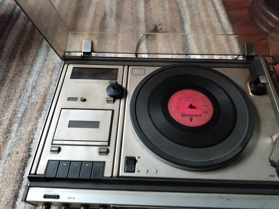 Radio adapter magnetofon kasetowy kombajn uszkodzony