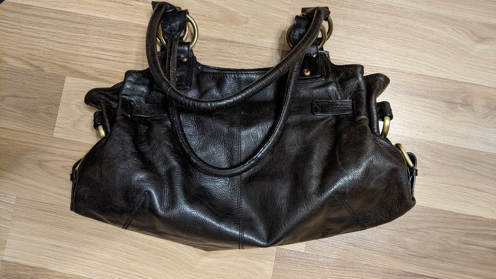 Женская кожаная сумка Bear Design