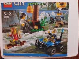 Lego zestaw 60171 złodzieje i policjanci uciekinierzy w górach