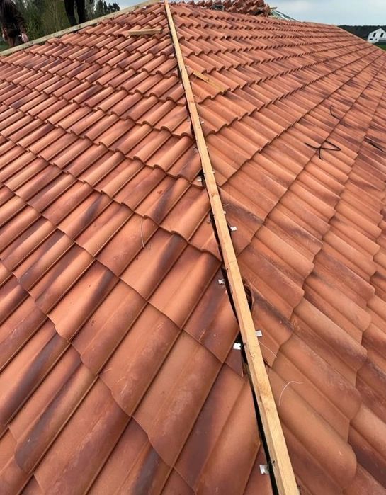 78 szt. dachówki Romańska Karthago 14, toskańska angoba