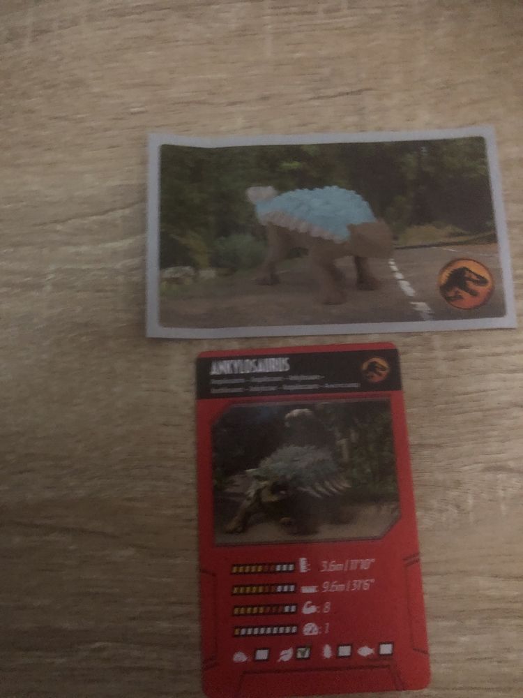 Happy meal Jurassic world (Dinossauro Ankylosaurus