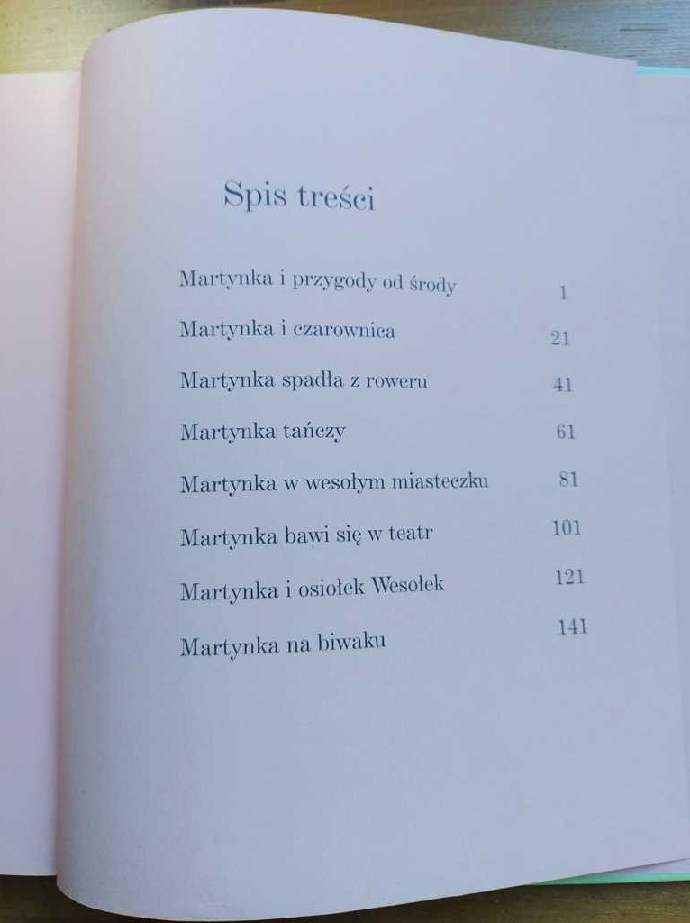 Martynka - najlepsze przygody, zbiór opowiadań przekład Chotomska