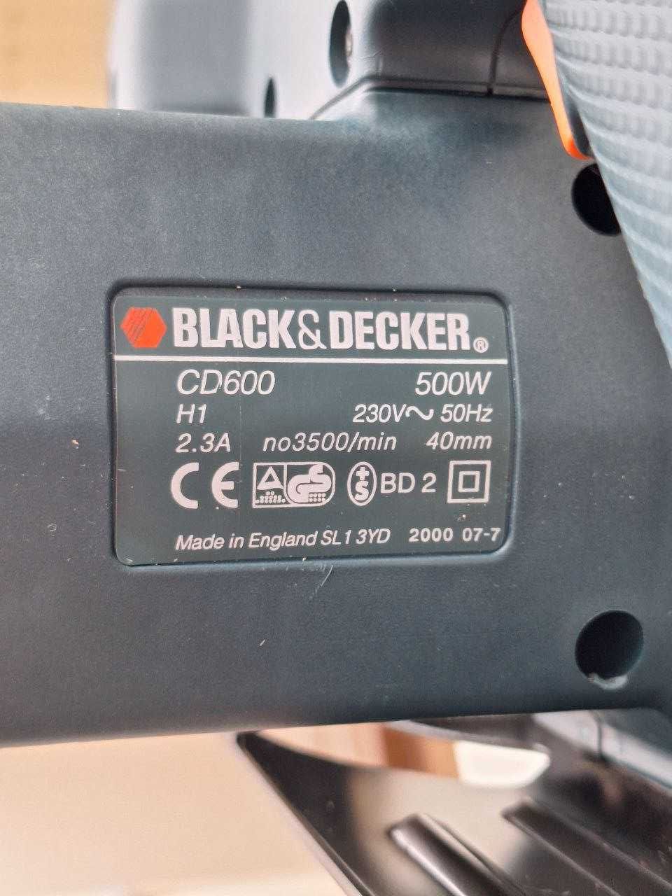 Циркулярная ( Дисковая ) пила Black Decker CD600 500W