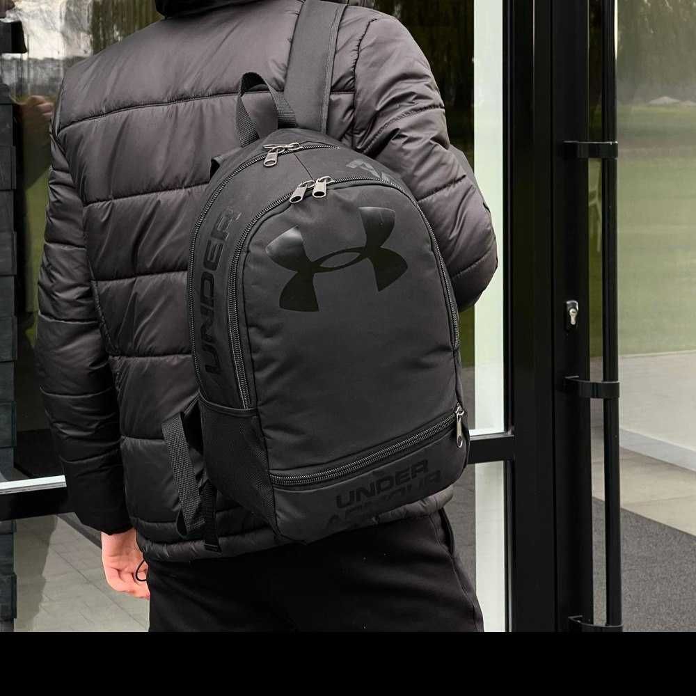 Рюкзак сумка спортивный  городской унисекс черный