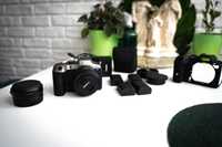 Canon r7 zestaw 50mm + adapter EF - EOS R + 5 baterii