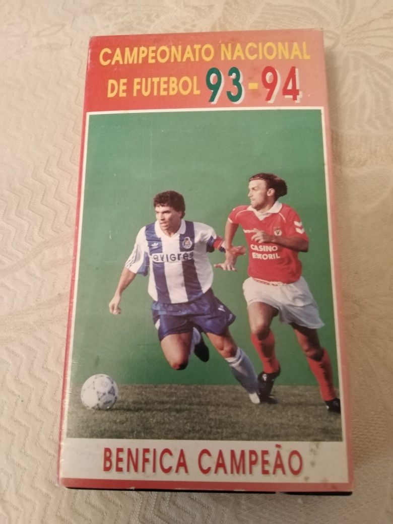 Campeonato Nacional de Futebol 1993 /1994 Cassete de Vídeo VHS