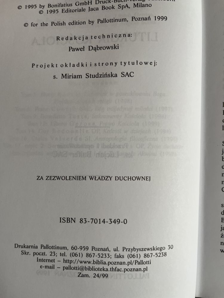 Liturgia Kościoła Michael Kunzler