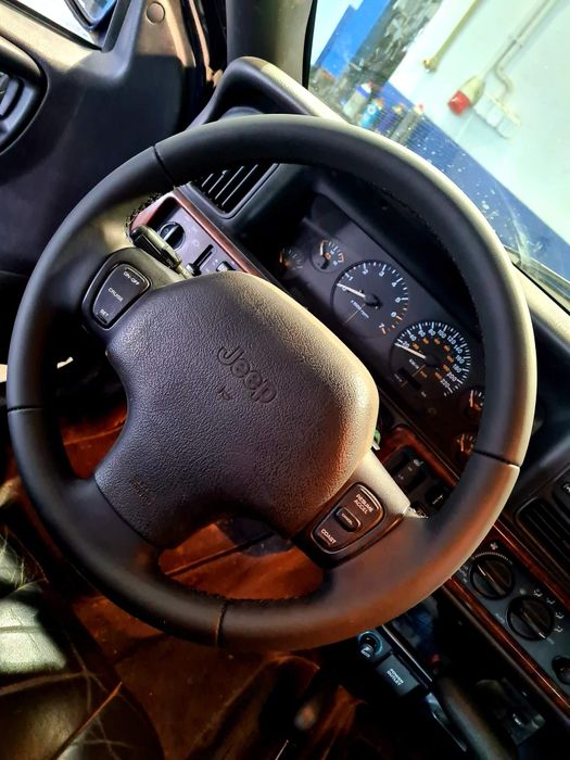 SERWIS MOBILNY obszywanie kierownic, 100% skóra naturalna