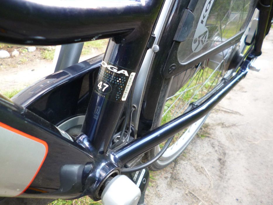 Rower elektryczny wspomaganie Koga 47cm niska rama