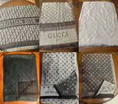 Szaliki grube chusty Louis Vuitton Dior szal szalik chusta