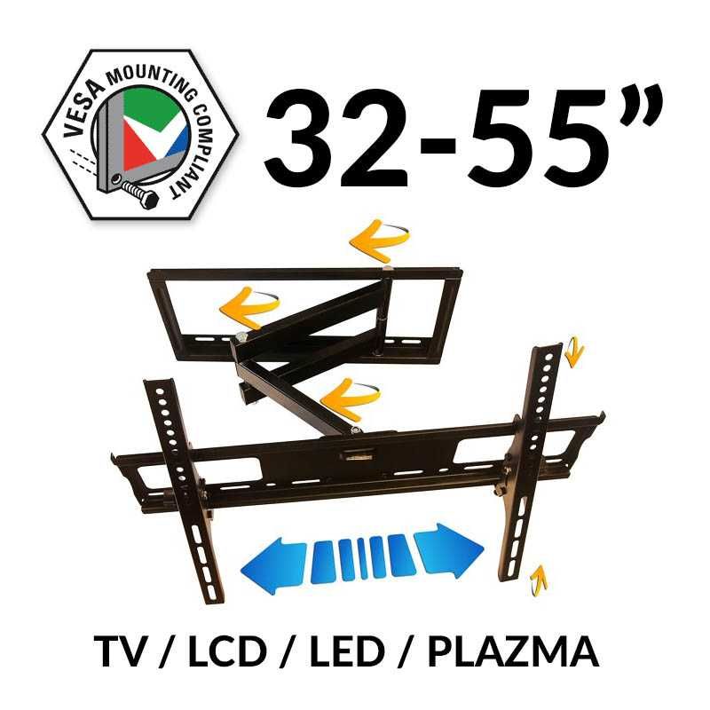 Solidny uchwyt mocowanie LCD Plasma TV MK07 32-55"