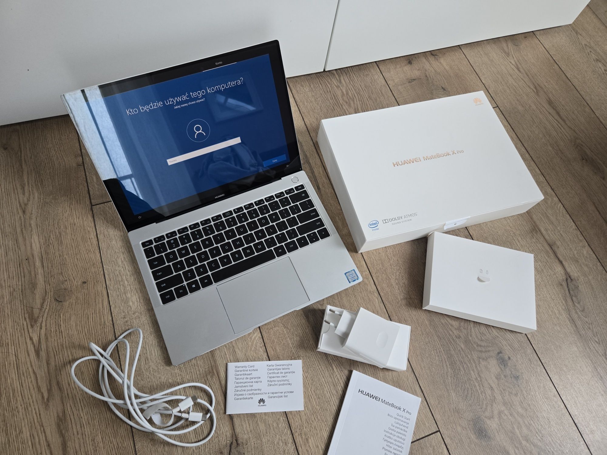 Świetny Huawei MateBook X Pro dotyk Idealny Komplet