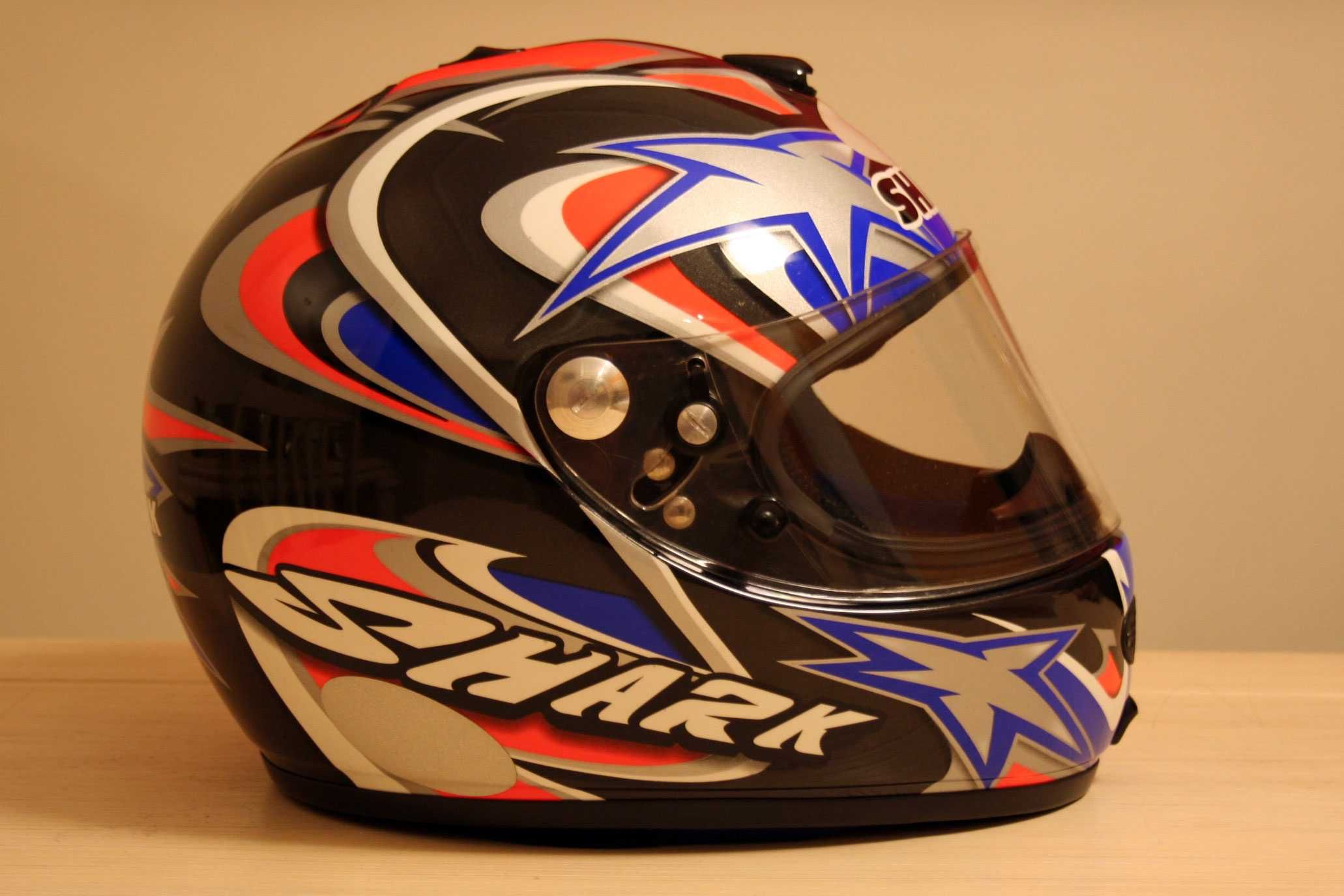 Capacete Shark RSR Carbono/Kevlar - modelo de competição