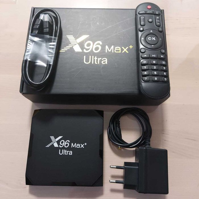 ТВ ПРИСТАВКА (Android TV Box) X96 Max Plus Ultra 4/64 GB