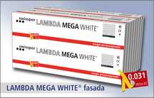 Styropian Swisspor LAMBDA MEGA WHITE Fasada 0,031 / Dostawa Gratis