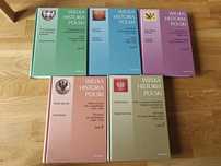 Wielka Historia Polski tom 1-5 super stan Świat Książki