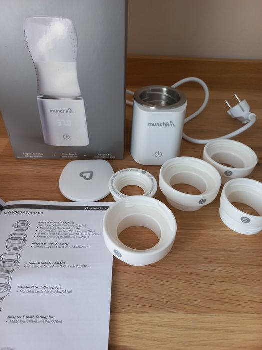 Munchkin 37 podgrzewacz do butelek z adapterami