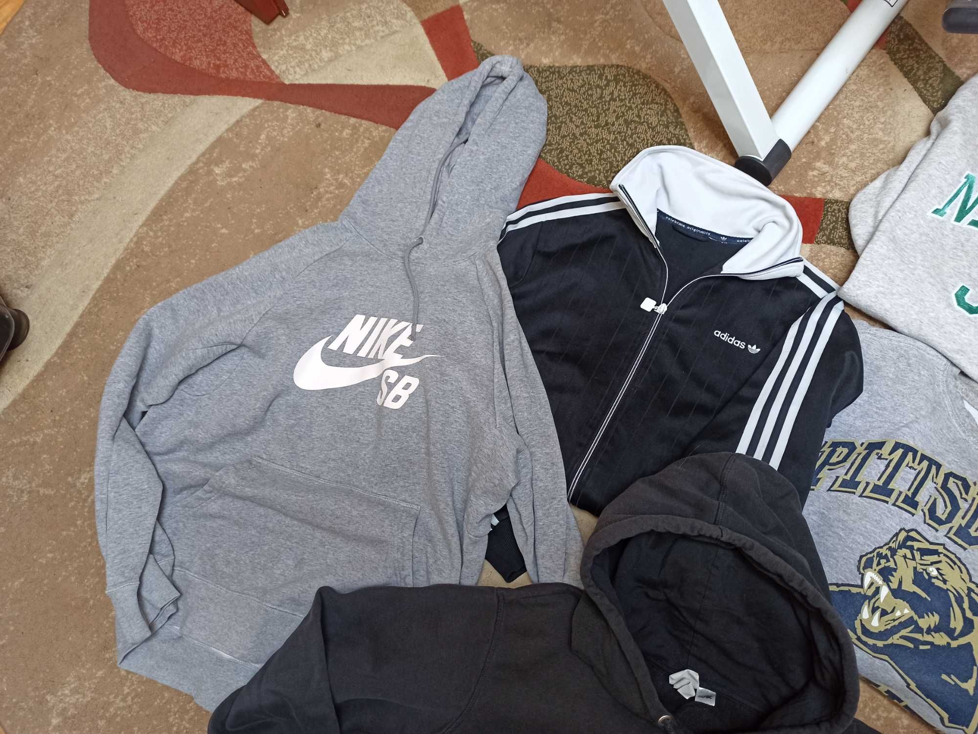 Zestaw 7 x bluza M L XL całość super cena Nike Adidas ACDC