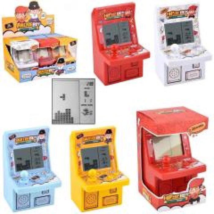 Gierka elektroniczna automat do gier MIX pudełko,150x90 mm