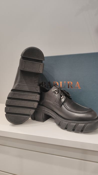 Nowe, półbuty Badura - skóra naturalna