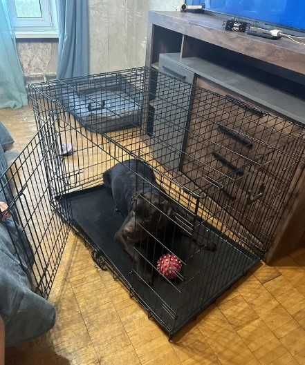 Клетка клітка S-XXL вольер переноска манеж место для собак кошек птиц