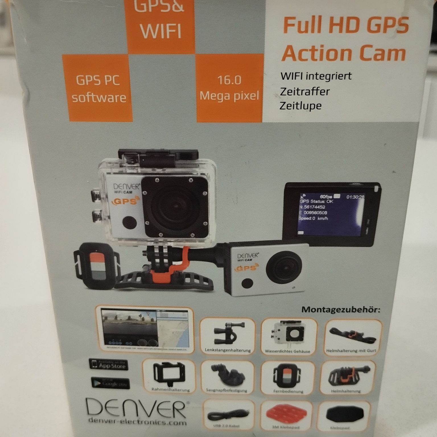 Action cam Denver ACG-8050W full HD GPS e WiFi