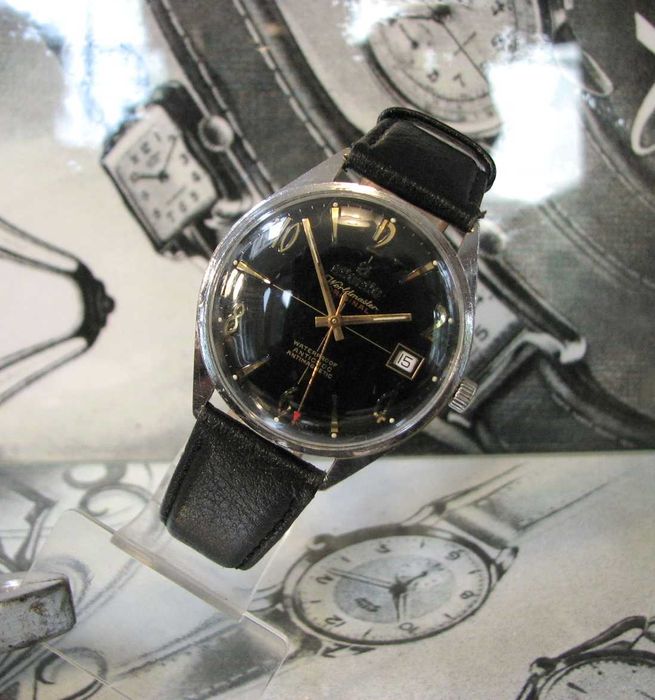 Zegarek ATLANTIC Worldmaster Original 17 Jewel  Data Piękny stan.Swiss