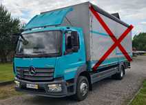 Mercedes-Benz Atego  1527 1627 1224 Rama Do Zabudowy