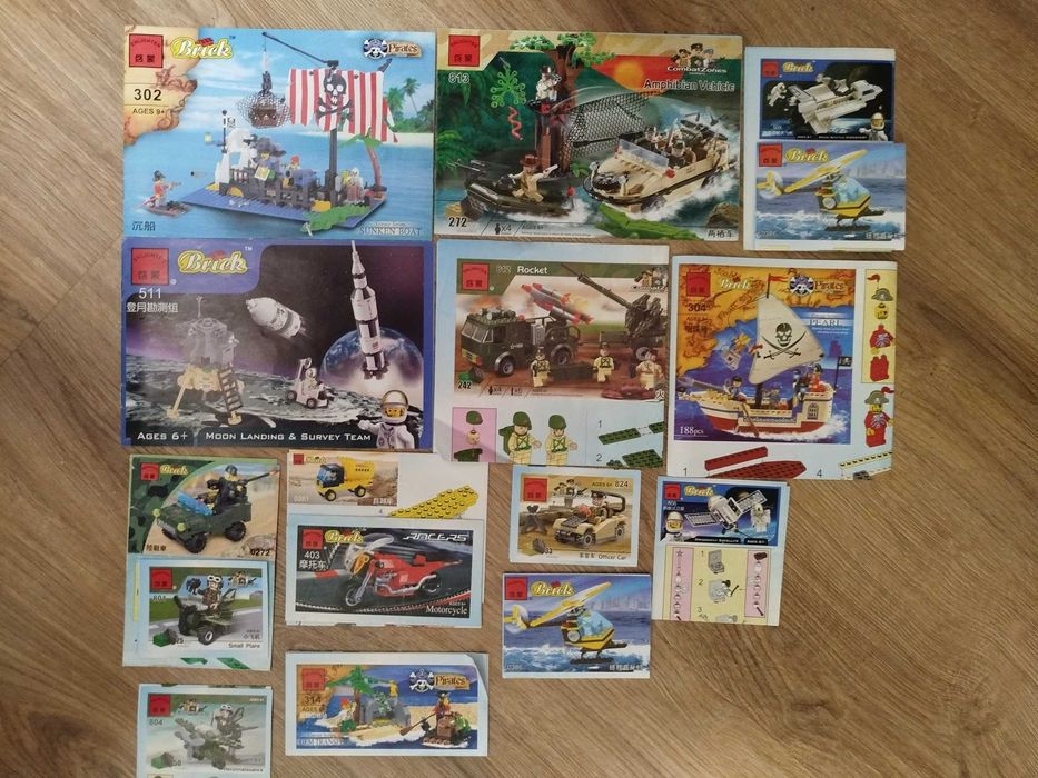 Інструкціі до конструкторів Lego Лего Brick ... Инструкции Конструктор
