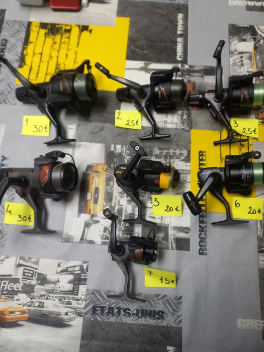 Carretos  de pesca  vários modelos  várias  marcas