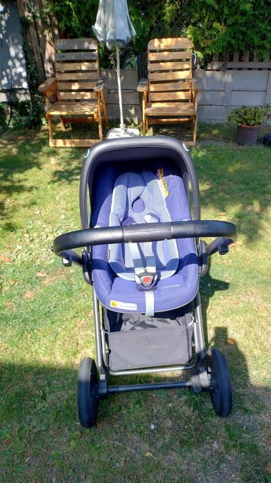 Wózek X-Lander, X-pulse 3w1, kolor: morning grey