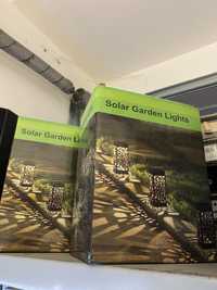 Lampki solarne ogrodowe ażurowe