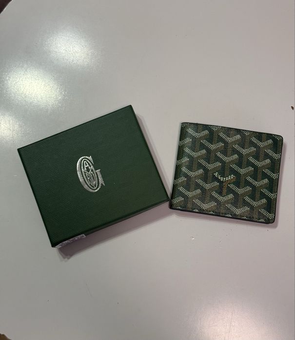 Portfel Goyard zielony – nowy