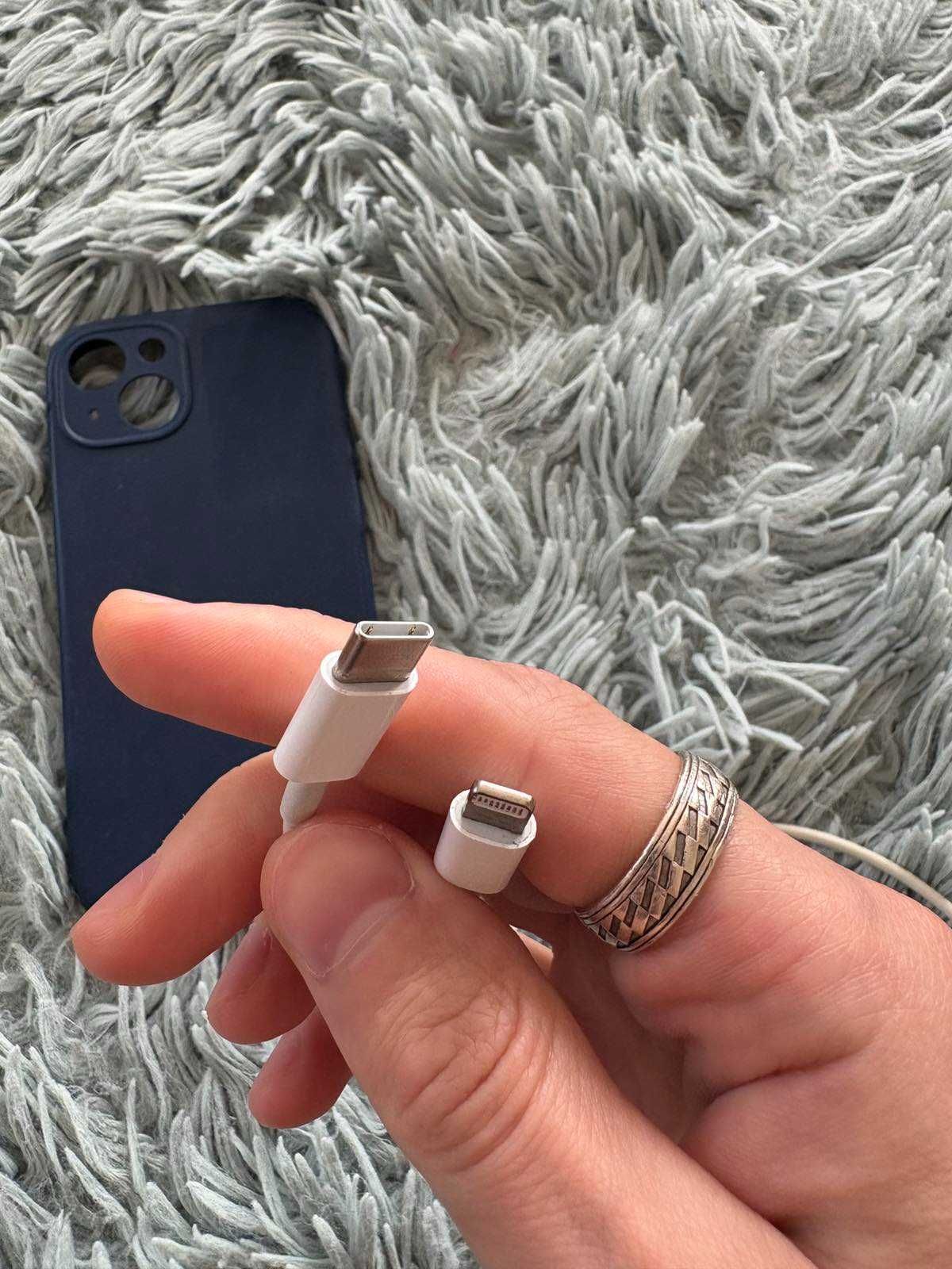 Кабель синхронізації даних Apple USB-C to Lightning+чехол Iphone 13/14