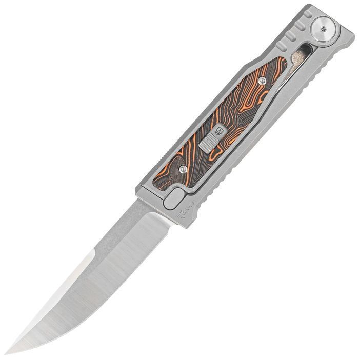 Nóż grawitacyjny Reate EXO-M OTF Gravity Drop Point Bead Blasted Titan