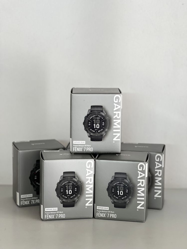 Годинник Garmin Fenix 7 Pro Sapphire Solar Carbon Grey DLC Titan w. BB