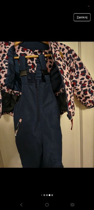 Kombinezon dziecięcy kurtka i spodnie zimowe 86 92