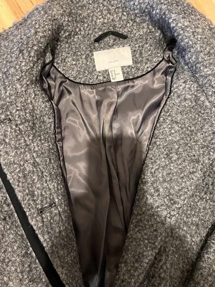 Plaszcz H&M jak nowy /welna