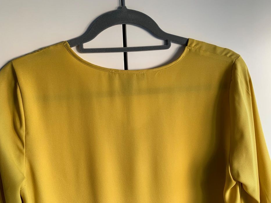 Blusa amarelo mostarda Tam.36