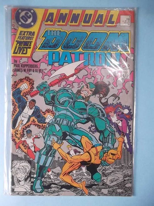 The DOOM PATROL - Lote 20 comics originais desde 1988