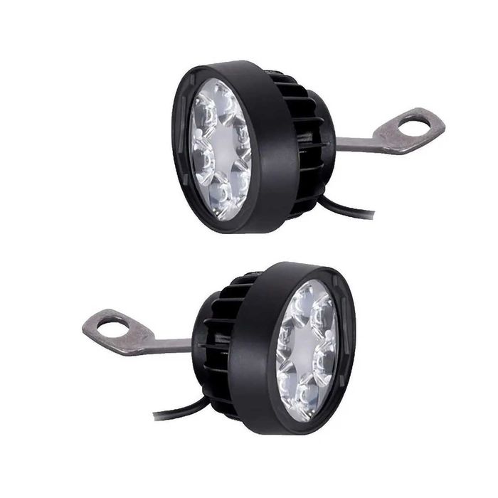 Faróis Auxiliares LED - 6 LEDs 600LM Impermeáveis