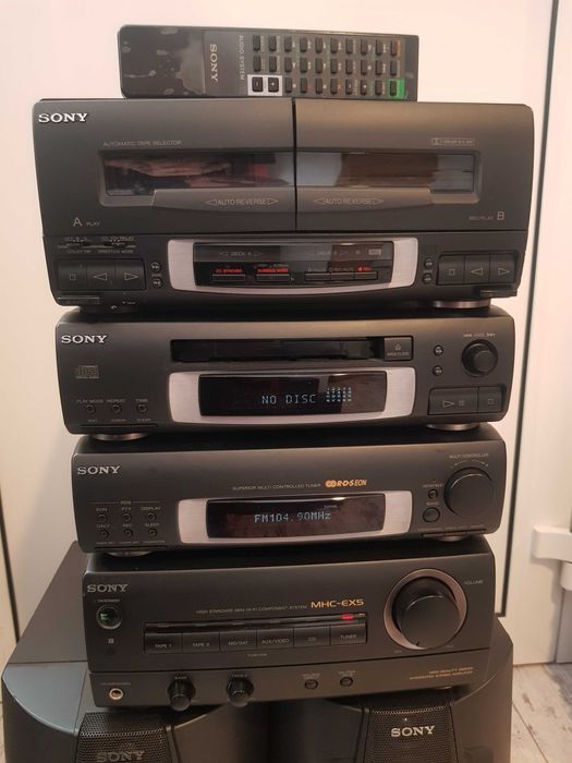 Wieża Sony 4 Segmenty Made In Japan