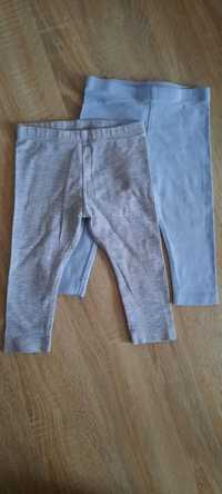 Spodnie legginsy dla dziewczynki roz. 3-6m