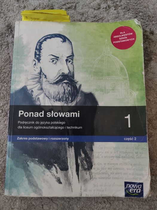 Ponad słowami kl 1 cz 2 Nowa era
