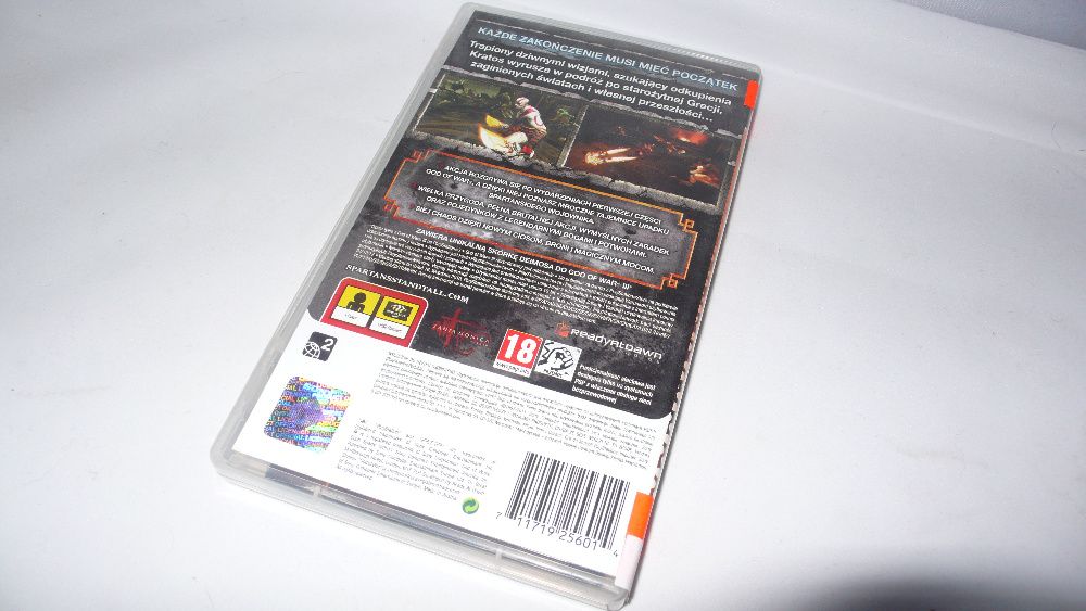 Gra do PSP / God of War : Duch Sparty / polska wersja / używana