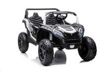 Auto Na Akumulator Buggy STRONG A032 Biały pompowane koła